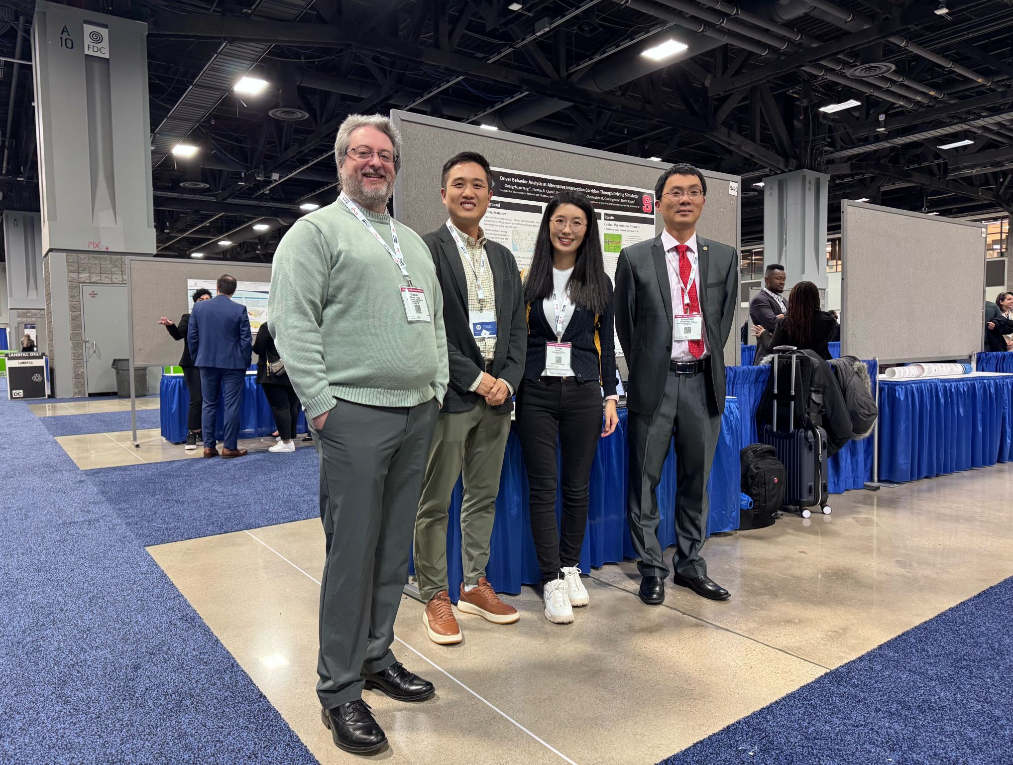 MINDxAI Lab poster presentation at TRB Annual Meeting 2026