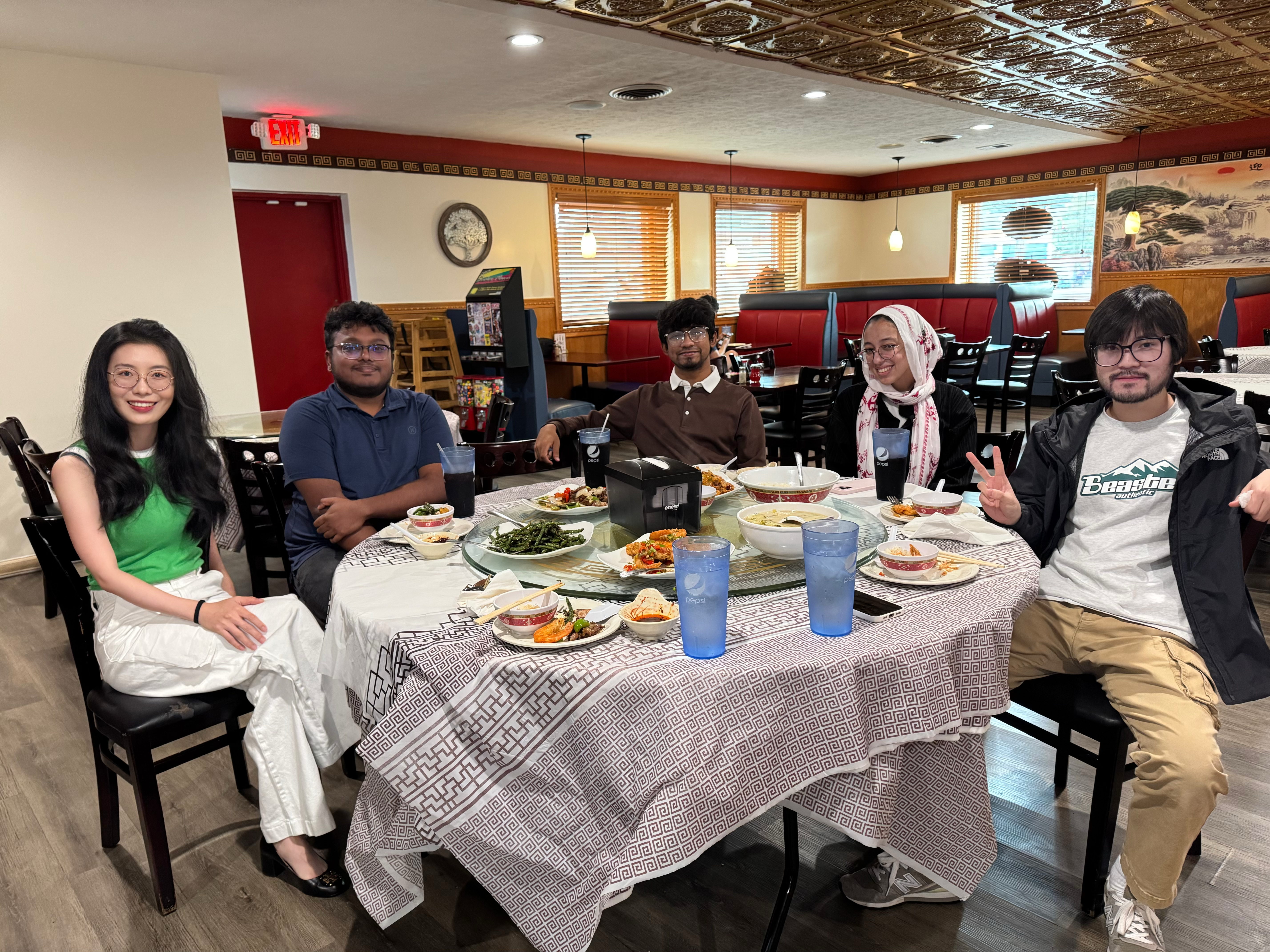 MINDxAI Lab retreat dinner